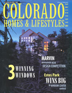 Colorad Homes & Lifestyles magazine cover