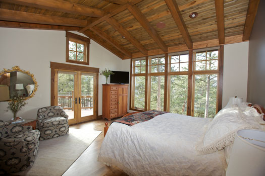 Master Bedroom with Forest View